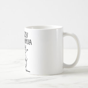 Gift Mug熱狂するなチワワの女性 コーヒーマグカップ