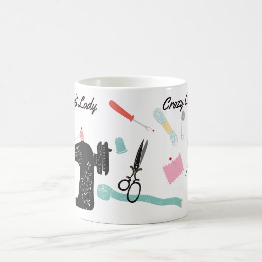 Gift Mug熱狂するな技術の女性 コーヒーマグカップ (中央)