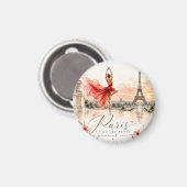 Gift of a trip to Paris for a loved one マグネット (正面/裏面)