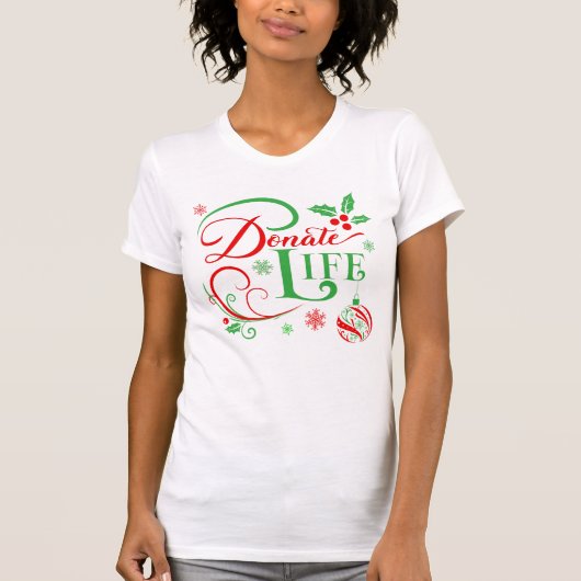 Gift of Life a Donor認識度休暇 Tシャツ (正面)