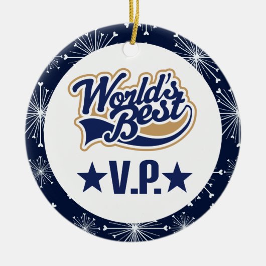 Gift Ornament副大統領 セラミックオーナメント (正面)