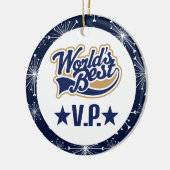 Gift Ornament副大統領 セラミックオーナメント (左)