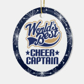 Gift Ornament応援の大尉 セラミックオーナメント (左)