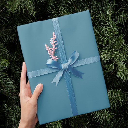 Gift package, solid color wrapping paper ラッピングペーパー