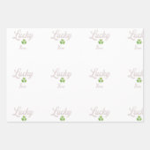 Gift paper Lucky you  ラッピングペーパーシート (正面2)