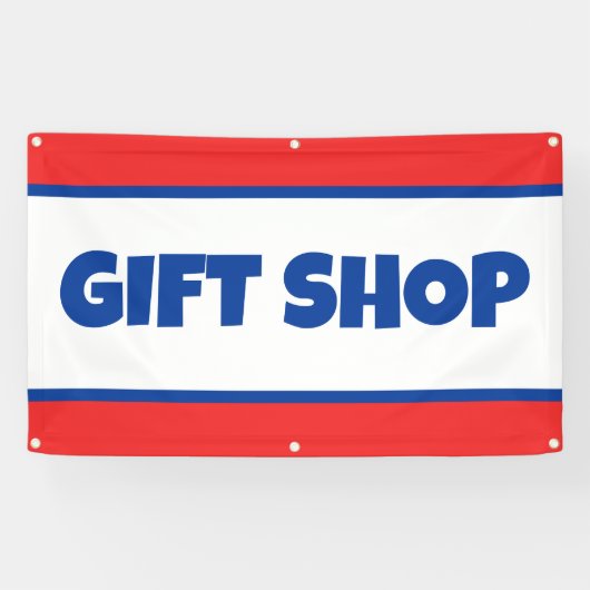Gift Shop Store Banner 横断幕 (横)