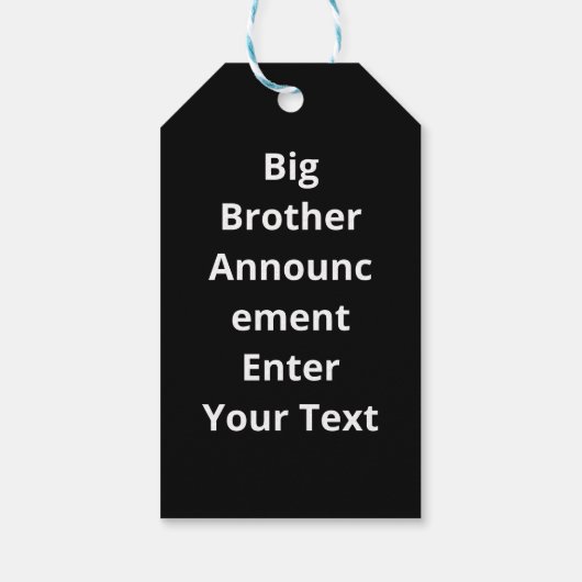 Gift Tag ギフトタグ (裏面)