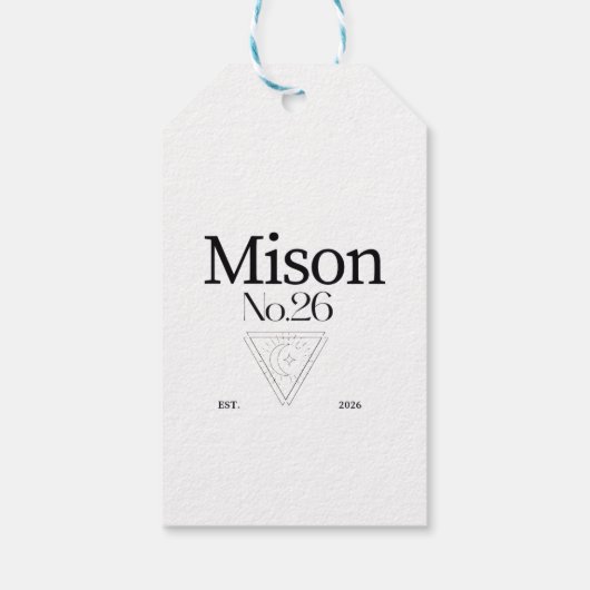 Gift tag ギフトタグ (裏面)