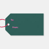 Gift Tag Christmas ギフトタグ (裏面横)