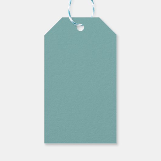 Gift Tag Ramadhan Blue Cute ギフトタグ (裏面)