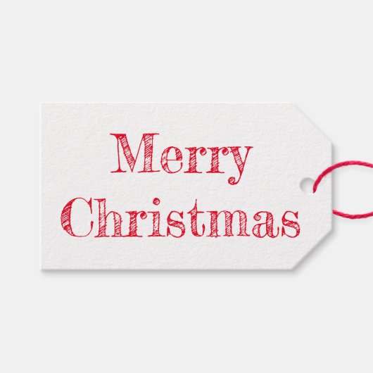 Gift Tag - Snowman and Tree ギフトタグ (正面(横))