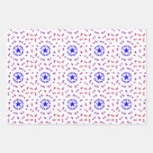 Gift Wrap - Circles of Stars ラッピングペーパーシート (正面3)