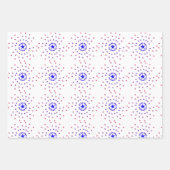 Gift Wrap - Circles of Stars ラッピングペーパーシート (正面2)