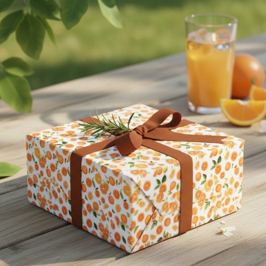 Gift Wrap, FRUIT PACKAGING , fruit-themed wrapping ラッピングペーパー