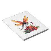 Gift-Wrapped Dragonfly ノートパッド (アングル)