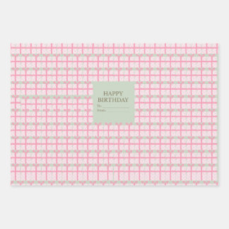 Gift wrapping supply  ラッピングペーパーシート