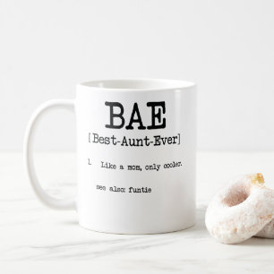 Gifts最も最高のなBAE叔母さんのクールな伯母さん コーヒーマグカップ