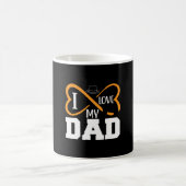 Gifts Dad | I Love My Dad コーヒーマグカップ (中央)