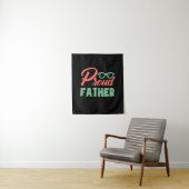 Gifts Dad | Proud Father タペストリー (インサイチュ)