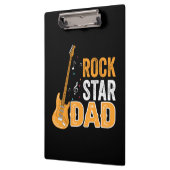 Gifts Dad | Rock Star Dad クリップボード (左)