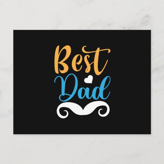 Gifts Father | Best Dad ポストカード (正面)