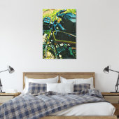 Gifts for a motorcycle rider キャンバスプリント (インサイチュ (寝室))