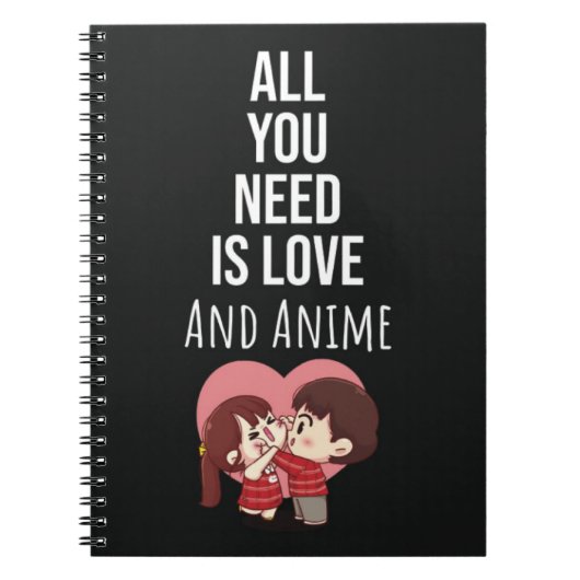 Gifts For Anime Fans Kawaii Japanese Otaku ノートブック (正面)