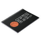 Gifts For Basketball Players Team Sports Fan ノートブック (左側)