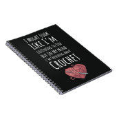 Gifts For Crochet Lovers Crocheting For Her ノートブック (右側)