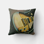 Gifts for guitarist クッション (裏面)
