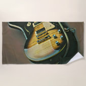 Gifts for guitarist ビーチタオル (正面)