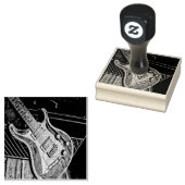 Gifts for guitarist ラバースタンプ (押印)