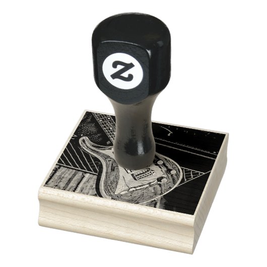 Gifts for guitarist ラバースタンプ (スタンプ)