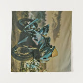 Gifts for motorcyclist タペストリー (正面(横))