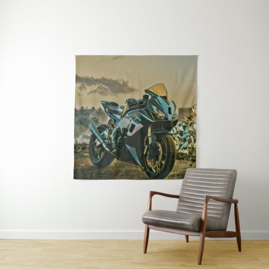 Gifts for motorcyclist タペストリー (インサイチュ)