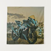 Gifts for motorcyclist タペストリー (正面)