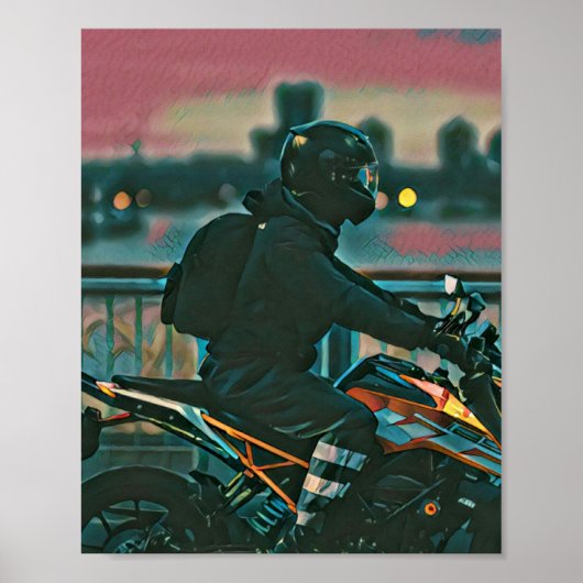 Gifts for motorcyclists ポスター (正面)