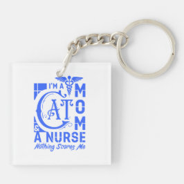 Gifts for Nurse Cat Mom キーホルダー