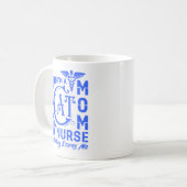 Gifts for Nurse Cat Mom コーヒーマグカップ (正面左)