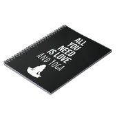 Gifts For Yoga Enthusiasts For Her ノートブック (左側)