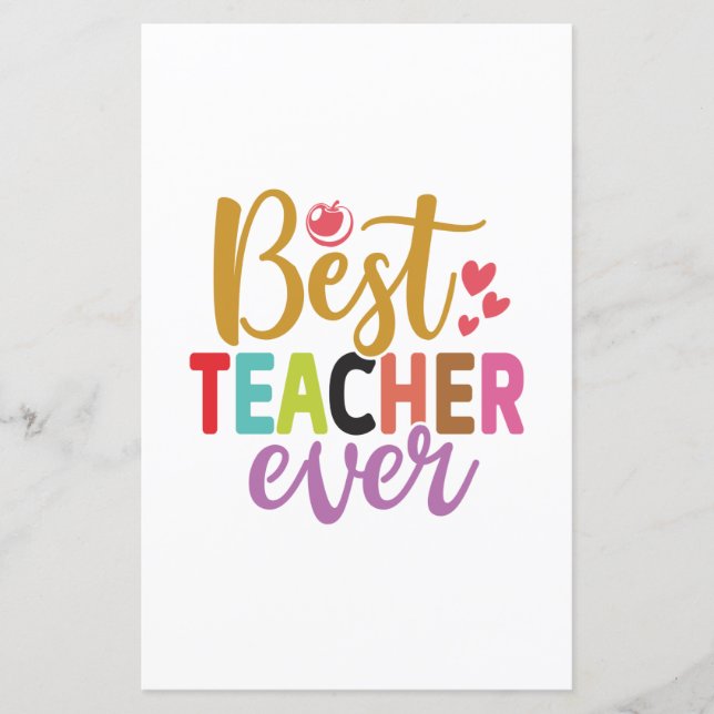 Gifts Teacher | Best Teacher Ever (正面)