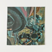 gifts to get motorcyclists タペストリー (正面(横))