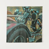 gifts to get motorcyclists タペストリー (正面)