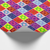 Giftwrap -ユダヤ人の星- Giftwrappingの紙 ラッピングペーパー (角)