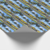 Giftwrap:  Waikikiの消防車 ラッピングペーパー (角)