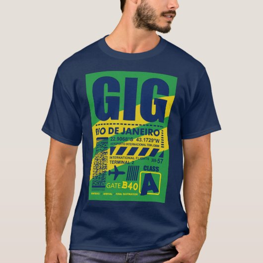 GIGリオデジャネイロエアポート Tシャツ (正面)