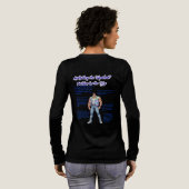 GIGACHAD IN 80S トライブレンドTシャツ (背面全体)