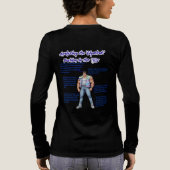 GIGACHAD IN 80S トライブレンドTシャツ (背面)