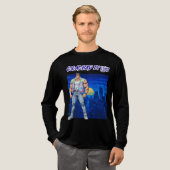 GIGACHAD IN 80S トライブレンドＴシャツ (正面全体)