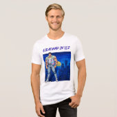 GIGACHAD IN 80S トライブレンドTシャツ (正面全面)